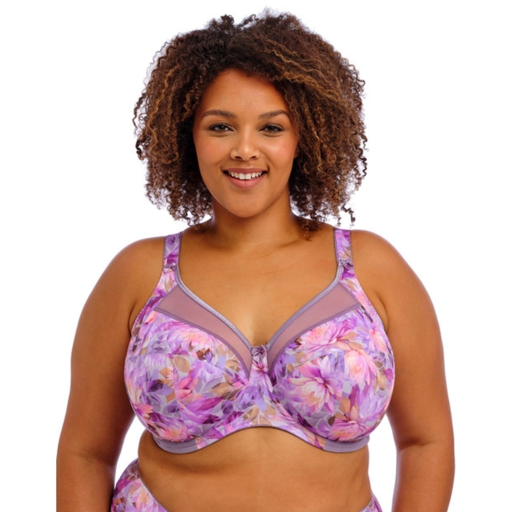 Goddess Lavender Floral Bra